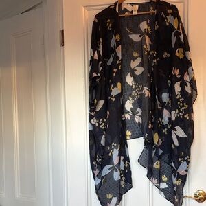A New Day Floral Sheer Kimono